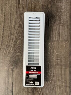 Metal 2-Way Floor Vent Register.